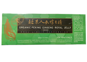 Organic Peking Ginseng Royal Jelly