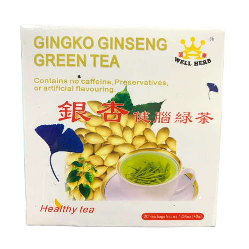 Gingko Ginseng Green Tea