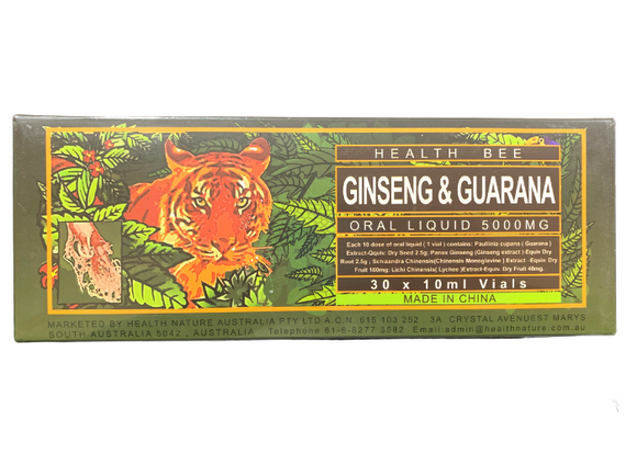 Ginseng and Guarana