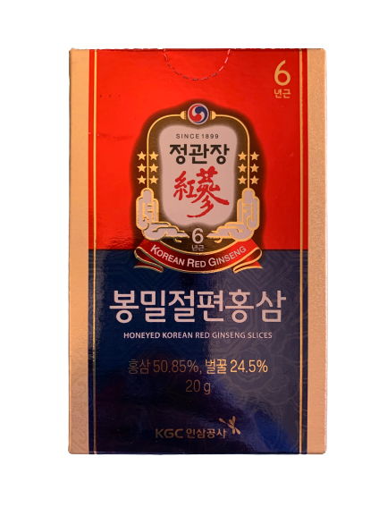 Honeyed Korean Red Ginseng Slices